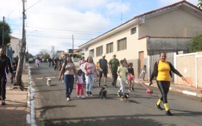 Santa Maria da Serra: 4ª Caminhada PET reúne dezenas de tutores e animais