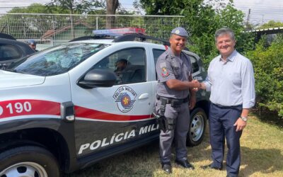 Santa Maria da Serra: Município conquista novo veículo para a Polícia Militar