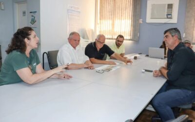 Torrinha: Prefeito e vice participam de reunião na FEHIDRO em Piracicaba para tratar de recursos para saneamento