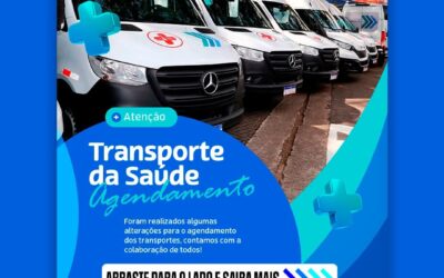 Ipeúna: Prefeitura anuncia novas regras para agendamento do Transporte da Saúde