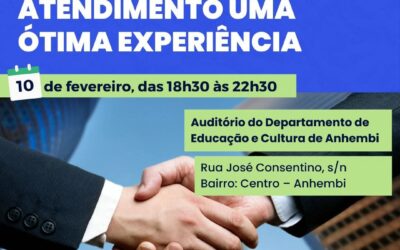 Anhembi: Município promove curso voltado à excelência no atendimento ao público