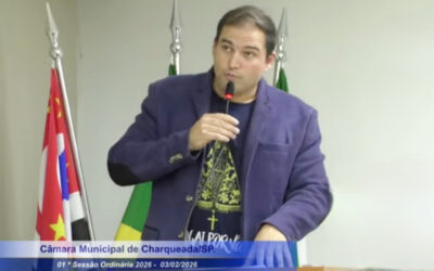 Charqueada: ENTRE A VIDA E A POLÍTICA – Após grave acidente, Romero Rocca volta à tribuna, emociona Câmara e anuncia R$ 1 milhão para o município
