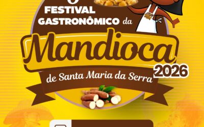 Santa Maria da Serra: Prefeitura de anuncia data do 6º Festival Gastronômico da Mandioca